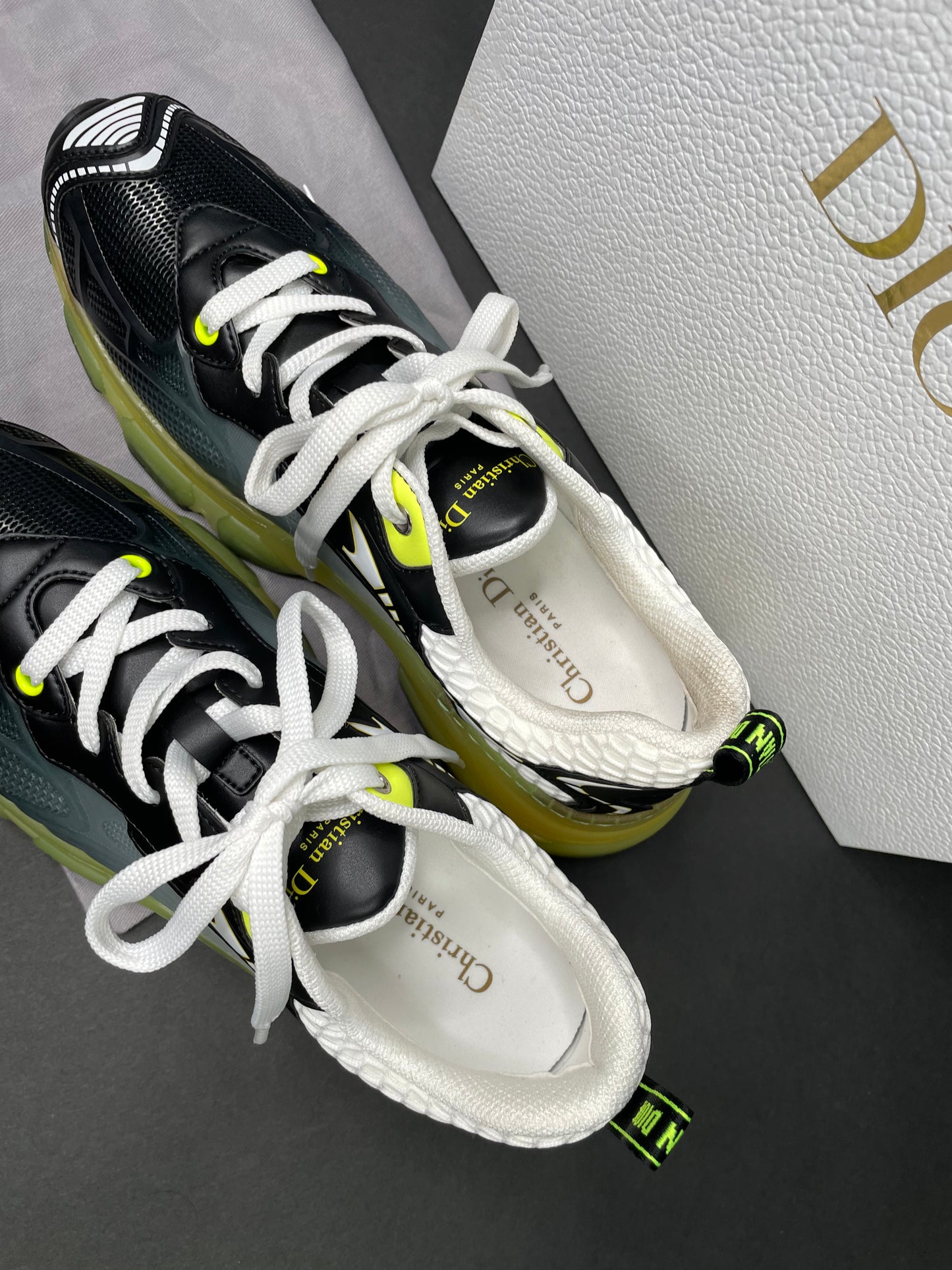 Dior, Shoes, Christian Dior Sneakers Size 4